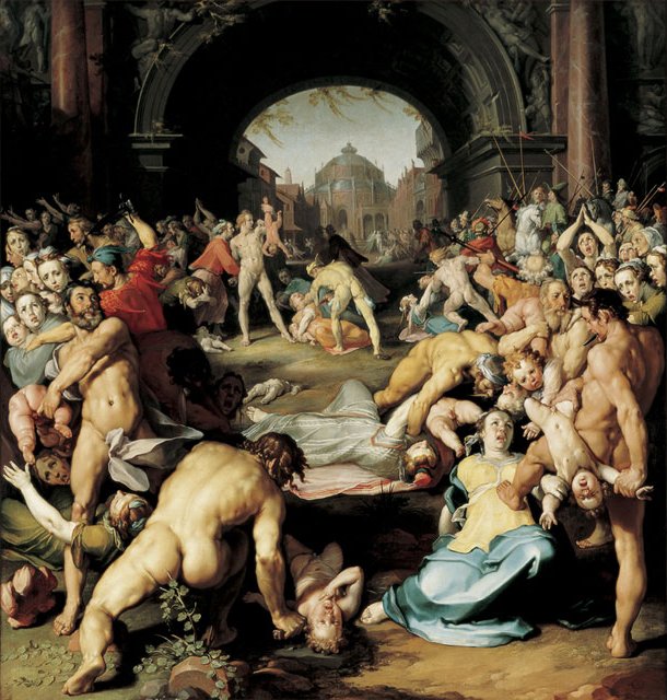 Cornelis van Haarlem, The Massacre of the Innocents, 1591. Mauritshuis, The Hague.
